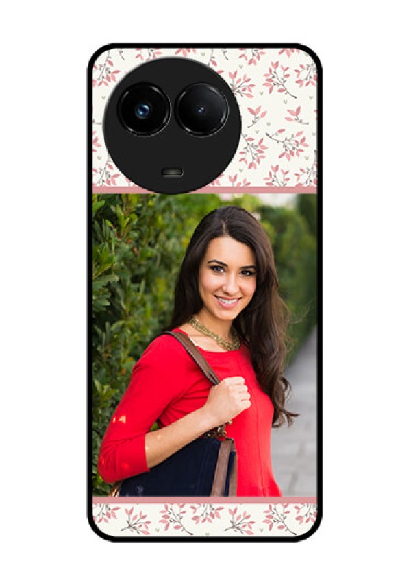 Realme C67 5G Custom Glass Phone Case - Stunning Floral Design