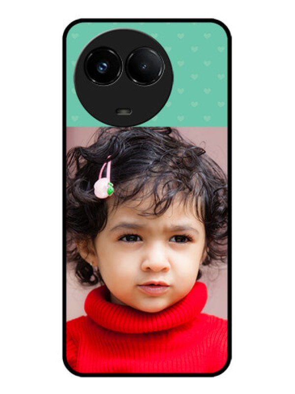 Custom Realme C67 5G Custom Glass Phone Case - Lovers Picture Design