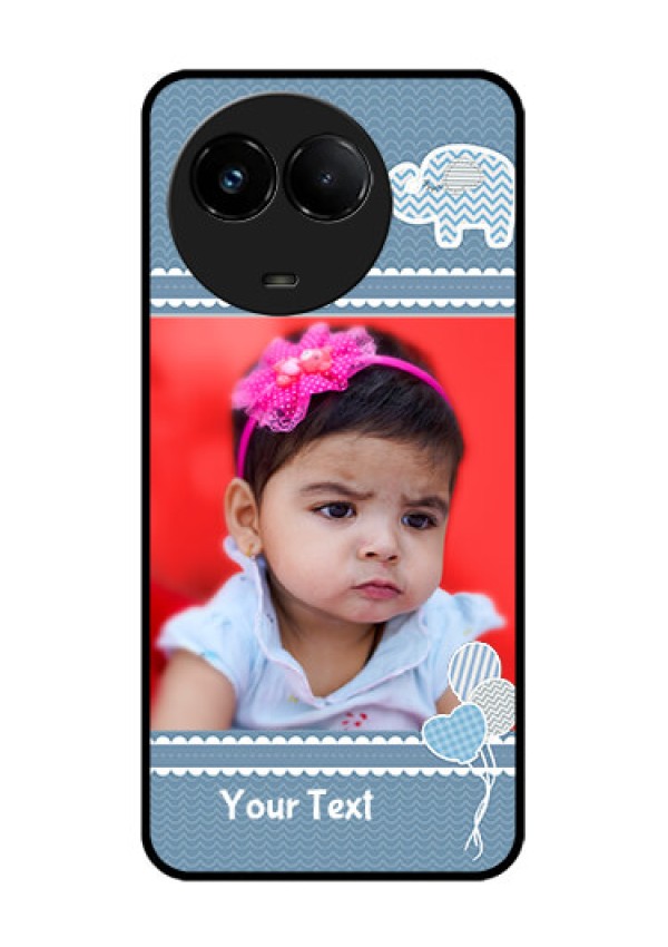 Realme C67 5G Custom Glass Phone Case - With Kids Pattern Design