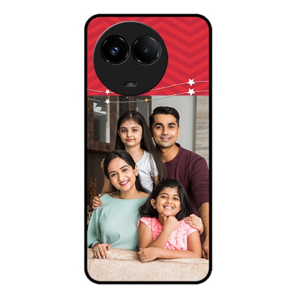 Realme C67 5G Custom Glass Phone Case - Happy Family Design