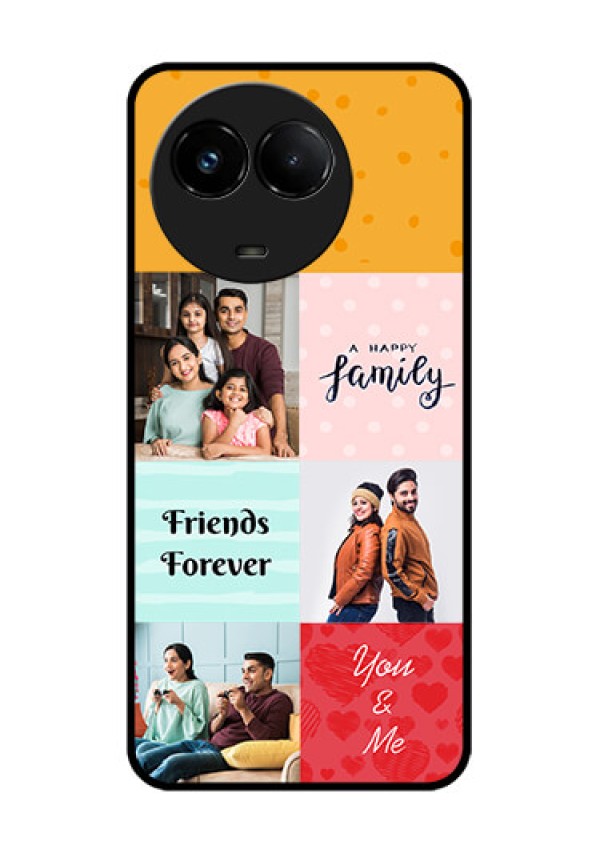 Realme C67 5G Custom Glass Phone Case - Images With Quotes Design