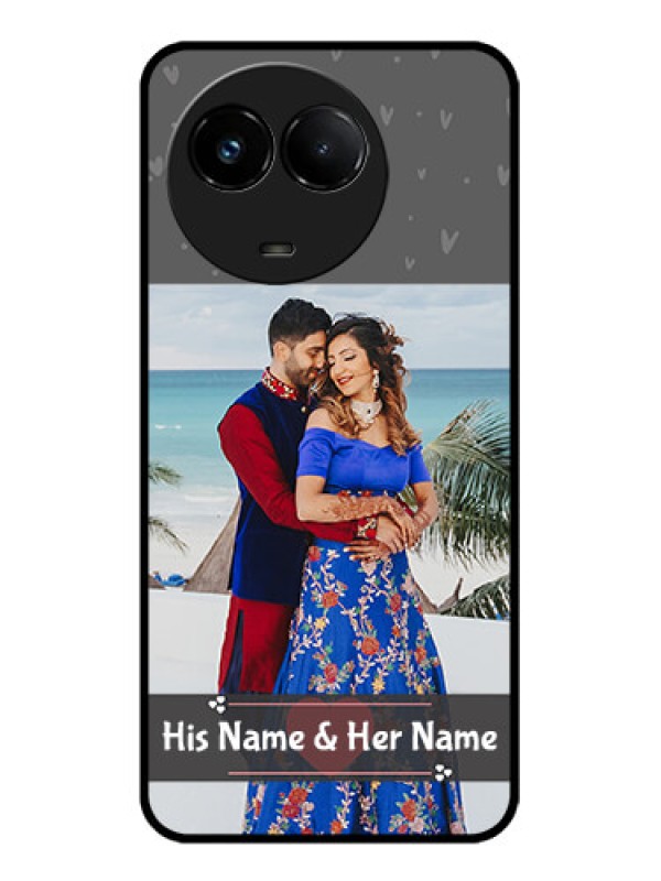 Custom Realme C67 5G Custom Glass Phone Case - Buy Love Design With Photo Online