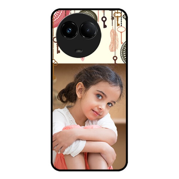 Realme C67 5G Custom Glass Phone Case - Boho Style Design