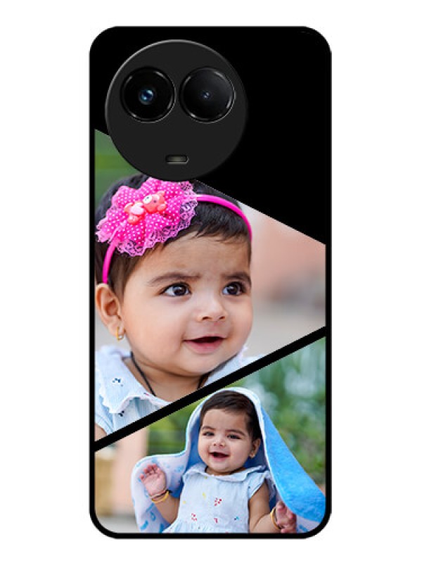 Custom Realme C67 5G Custom Glass Phone Case - Semi Cut Design