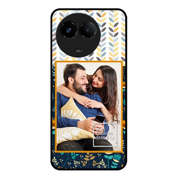 Realme C67 5G Custom Glass Phone Case - Pattern Design