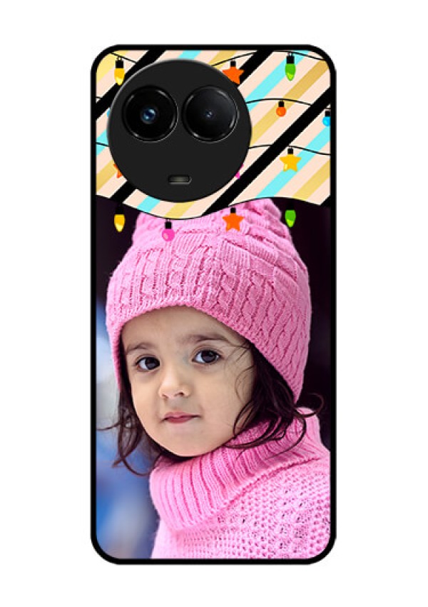 Realme C67 5G Custom Glass Phone Case - Lights Hanging Design