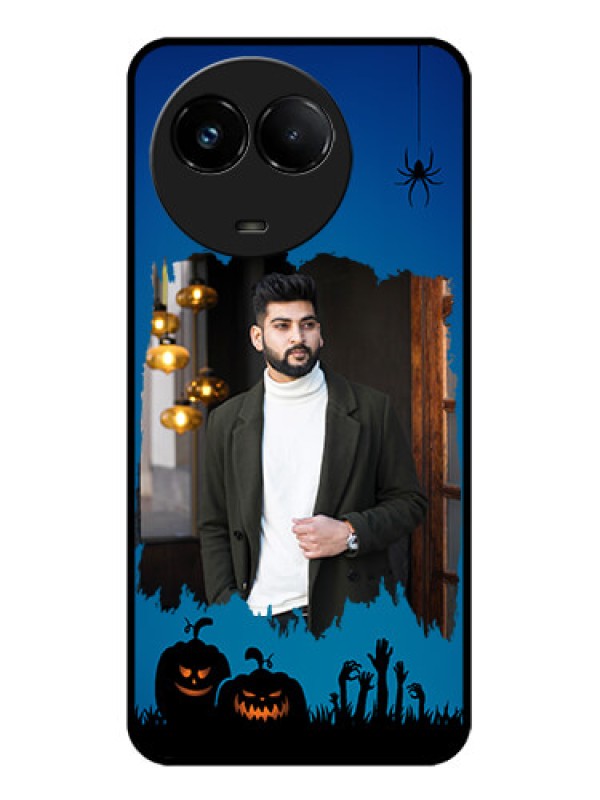 Custom Realme C67 5G Custom Glass Phone Case - With Pro Halloween Design
