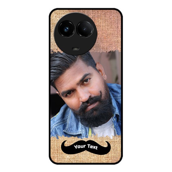 Realme C67 5G Custom Glass Phone Case - With Texture Design