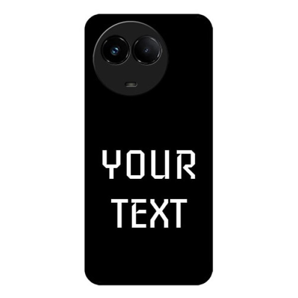 Realme C67 5G Custom Glass Phone Case - Your Name Design