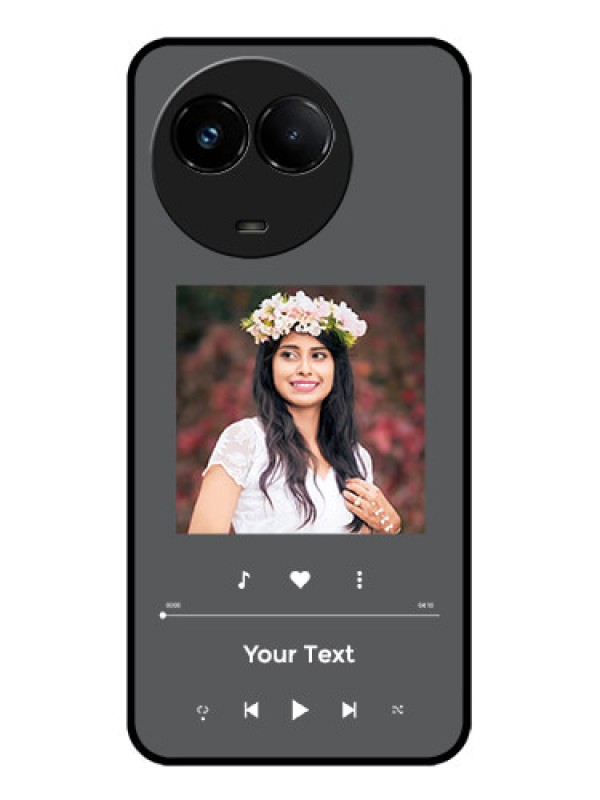 Custom Realme C67 5G Custom Glass Phone Case - Play The Music Design