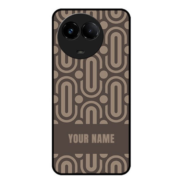 Realme C67 5G Custom Glass Phone Case - Captivating Zero Pattern Design Realme C67 5G Custom Glass Phone Case - Captivating Zero Pattern Design