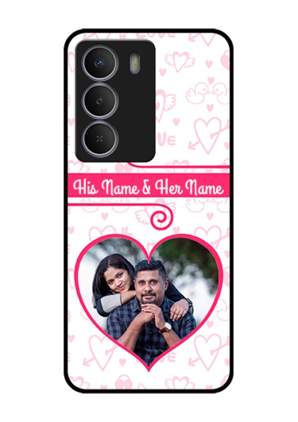 Realme C71 5G Custom Glass Phone Case - Heart Shape Love Design