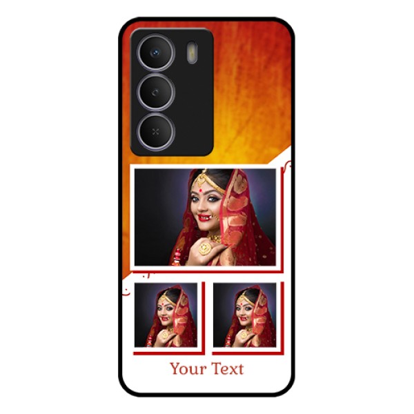 Realme C71 5G Custom Glass Phone Case - Wedding Memories Design