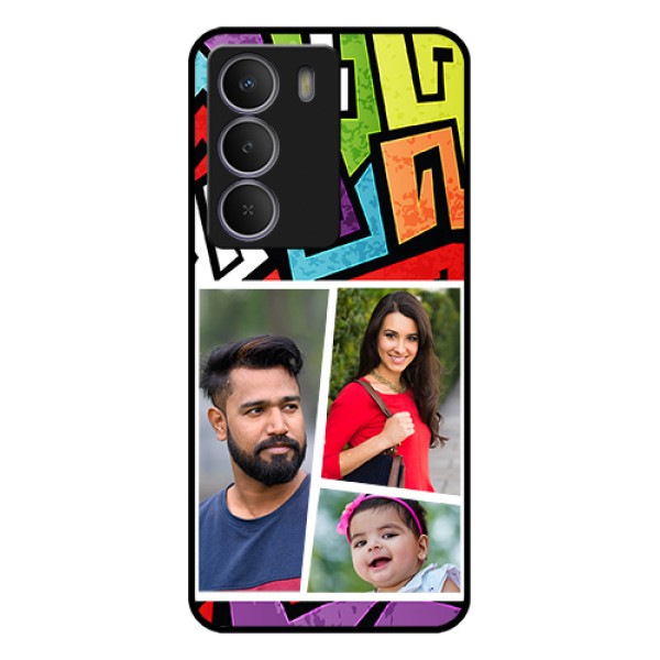 Realme C71 5G Custom Glass Phone Case - Graffiti Pattern Design