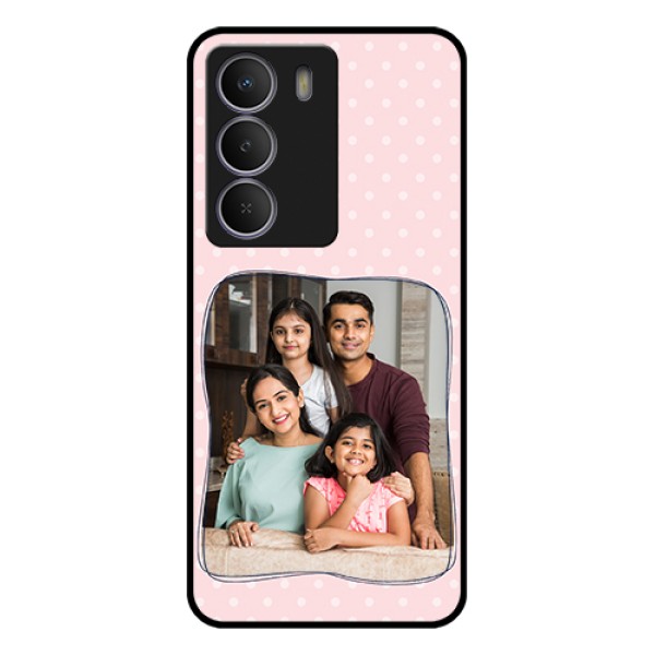 Realme C71 5G Custom Glass Phone Case - Family With Dots Design