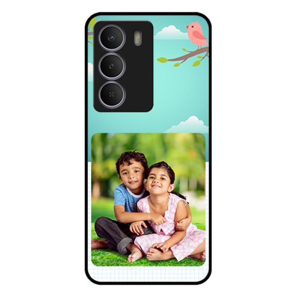 Realme C71 5G Custom Glass Phone Case - Doodle Love Design