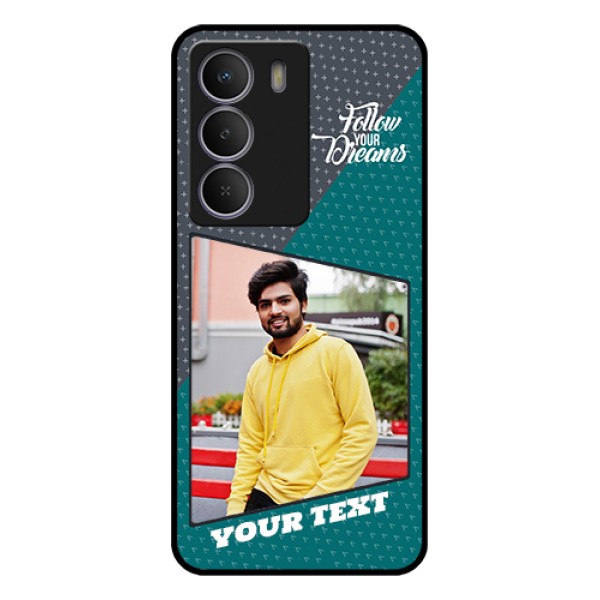 Realme C71 5G Custom Glass Phone Case - Background Pattern Design With Quote Realme C71 5G Custom Glass Phone Case - Background Pattern Design With Quote