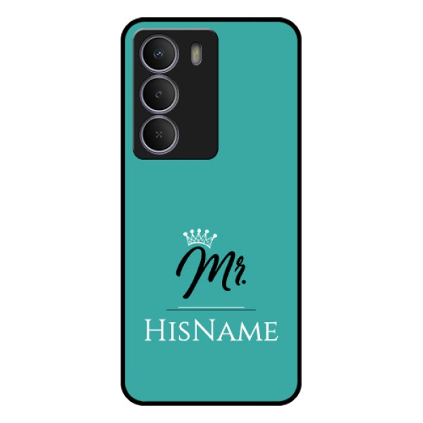 Realme C71 5G Custom Glass Phone Case - Mr With Name Design