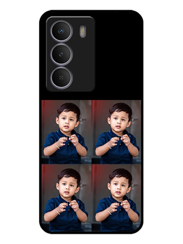 Custom Realme C71 5G Custom Glass Phone Case - 4 Image Holder Design