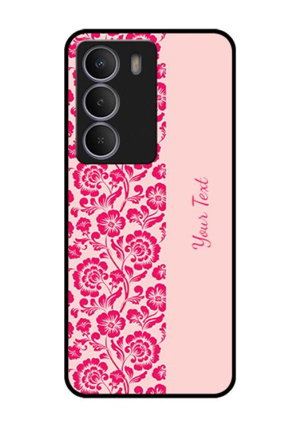 Realme C71 5G Custom Glass Phone Case - Attractive Floral Pattern Design