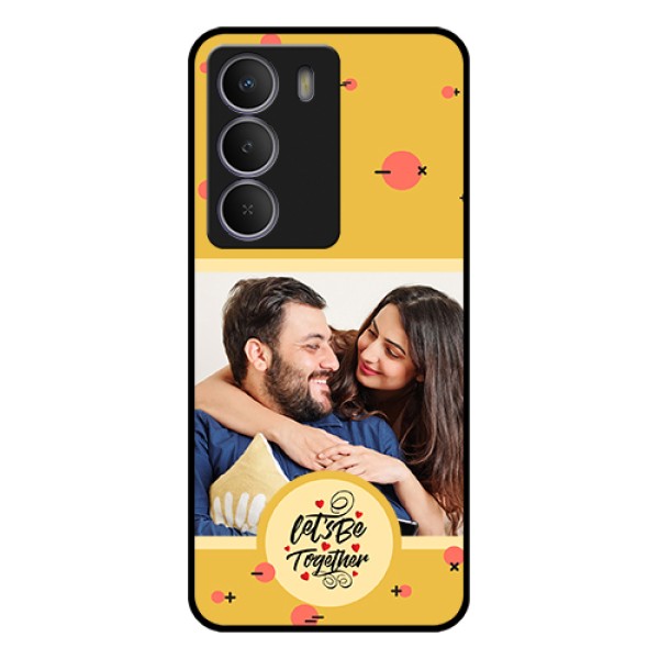 Realme C71 5G Custom Glass Phone Case - Lets Be Together Design Realme C71 5G Custom Glass Phone Case - Lets Be Together Design