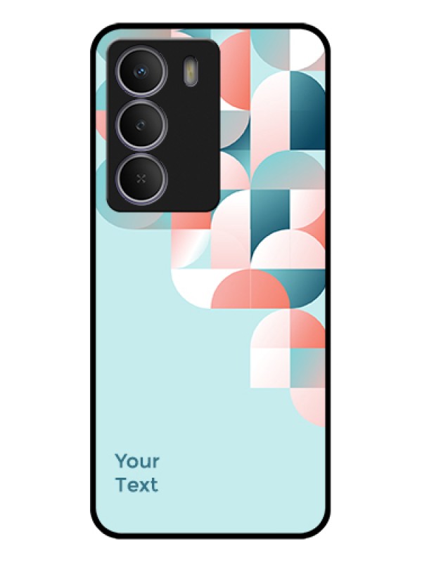 Custom Realme C71 5G Custom Glass Phone Case - Stylish Semi - Circle Pattern Design