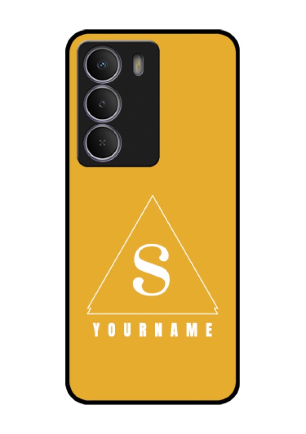 Realme C71 5G Custom Glass Phone Case - Simple Triangle Design