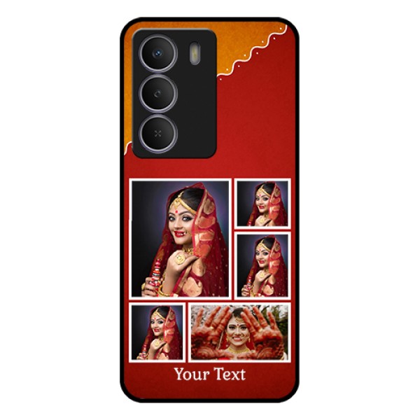 Realme C73 5G Custom Glass Phone Case - Wedding Pic Upload Design Realme C73 5G Custom Glass Phone Case - Wedding Pic Upload Design
