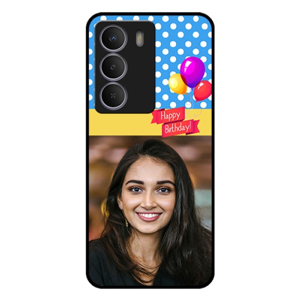 Realme C73 5G Custom Glass Phone Case - Happy Birthday Design