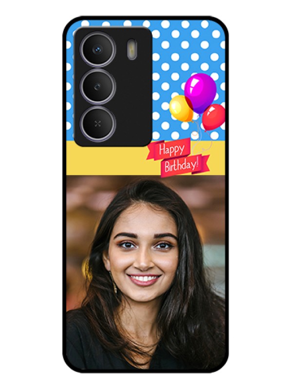 Custom Realme C73 5G Custom Glass Phone Case - Happy Birthday Design