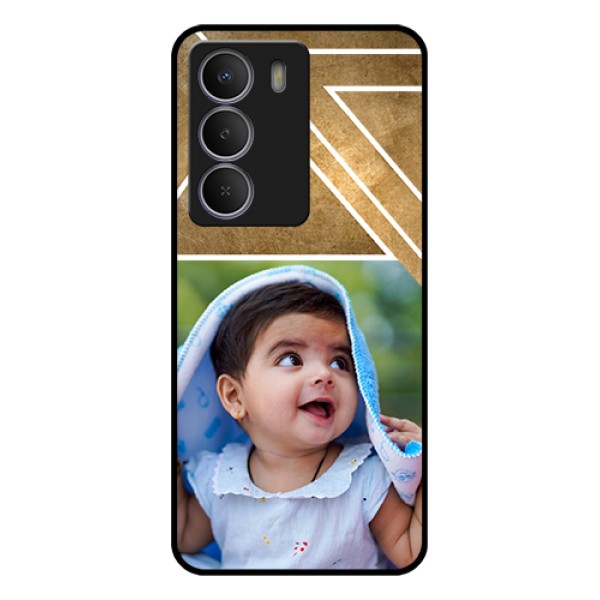 Realme C73 5G Custom Glass Phone Case - Gradient Abstract Texture Design