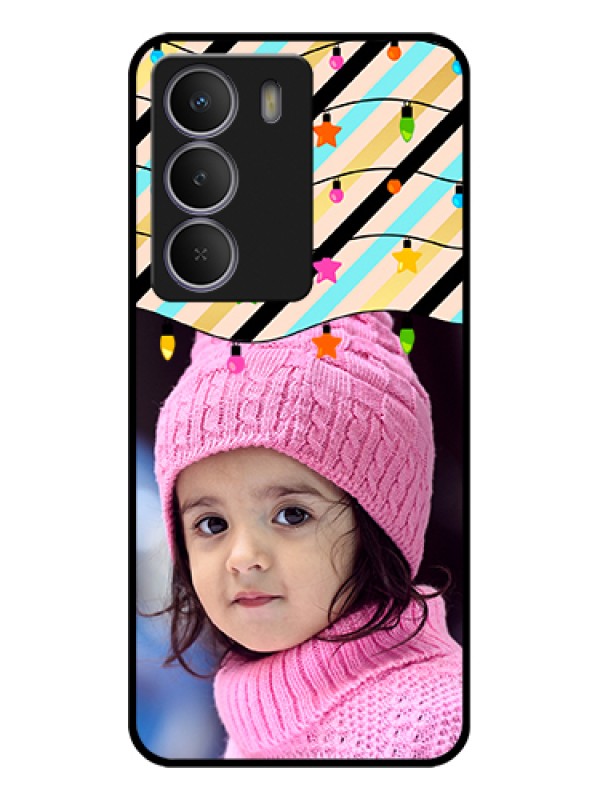 Custom Realme C73 5G Custom Glass Phone Case - Lights Hanging Design