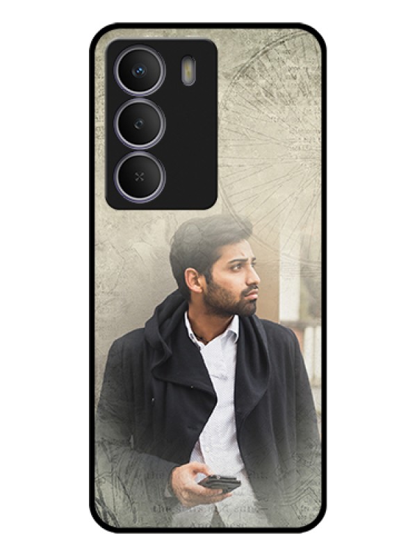 Custom Realme C73 5G Custom Glass Phone Case - With Vintage Design