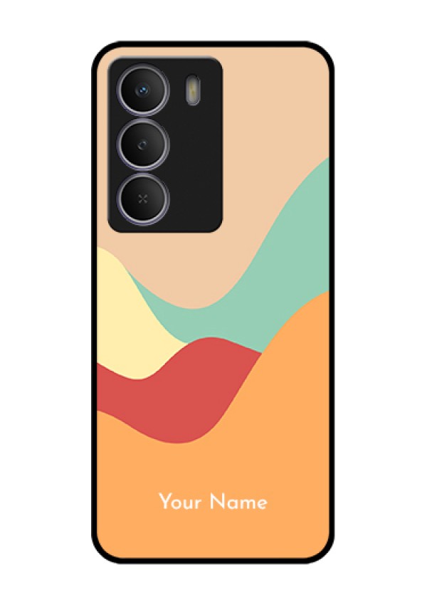 Realme C73 5G Custom Glass Phone Case - Ocean Waves Multi - Colour Design