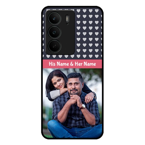 Realme C75 5G Custom Glass Phone Case - Love Symbols Design