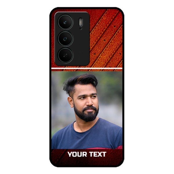 Realme C75 5G Custom Glass Phone Case - Leather Phone Case Design Realme C75 5G Custom Glass Phone Case - Leather Phone Case Design