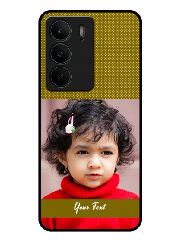 Custom Realme C75 5G Custom Glass Phone Case - Simple Green Color Design