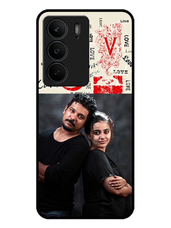 Custom Realme C75 5G Custom Glass Phone Case - Trendy Love Design Case