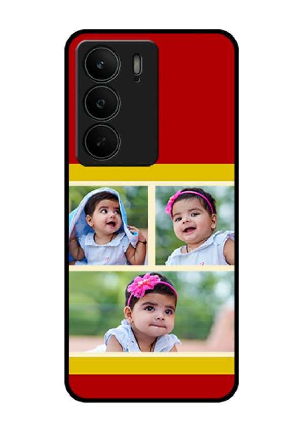Realme C75 5G Custom Glass Phone Case - Multiple Pic Upload Design