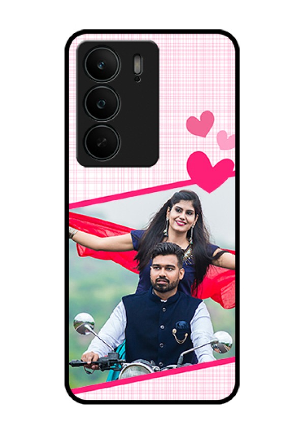Realme C75 5G Custom Glass Phone Case - Love Shape Heart Design