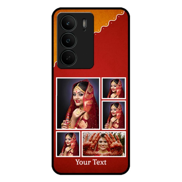Realme C75 5G Custom Glass Phone Case - Wedding Pic Upload Design Realme C75 5G Custom Glass Phone Case - Wedding Pic Upload Design