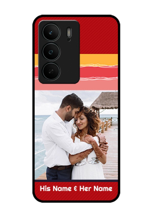 Realme C75 5G Custom Glass Phone Case - Colorful Case Design