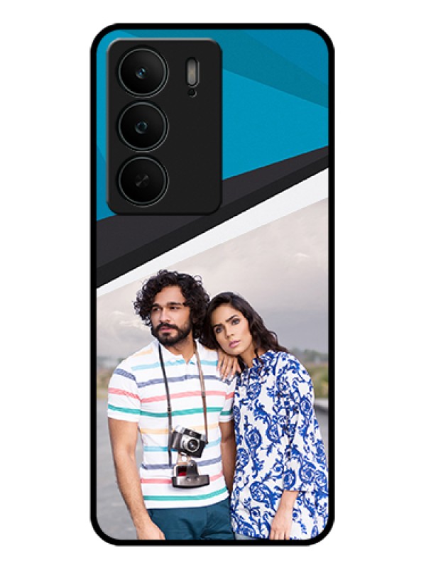 Custom Realme C75 5G Custom Glass Phone Case - Simple Pattern Photo Upload Design