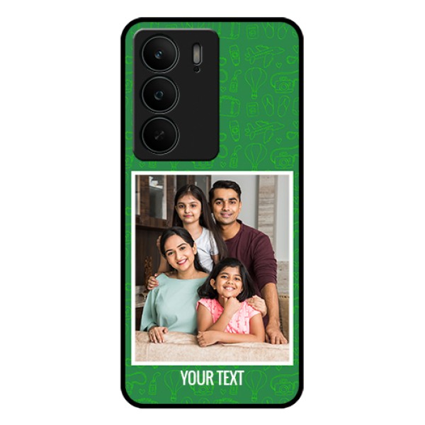 Realme C75 5G Custom Glass Phone Case - Picture Upload Design Realme C75 5G Custom Glass Phone Case - Picture Upload Design