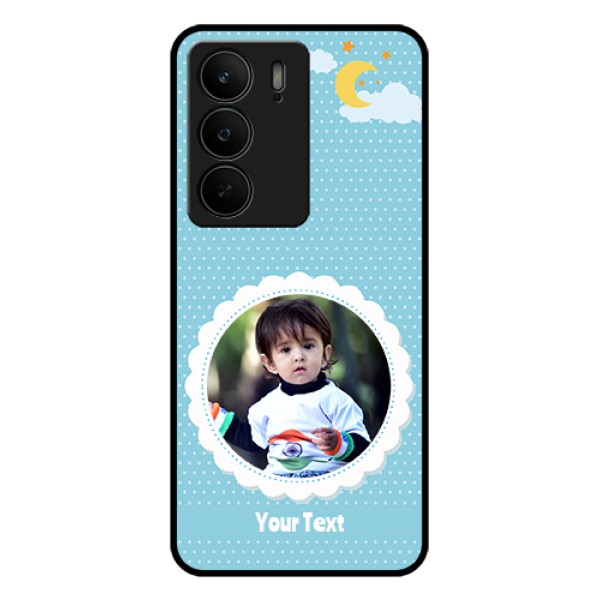 Realme C75 5G Custom Glass Phone Case - Violet Pattern Design