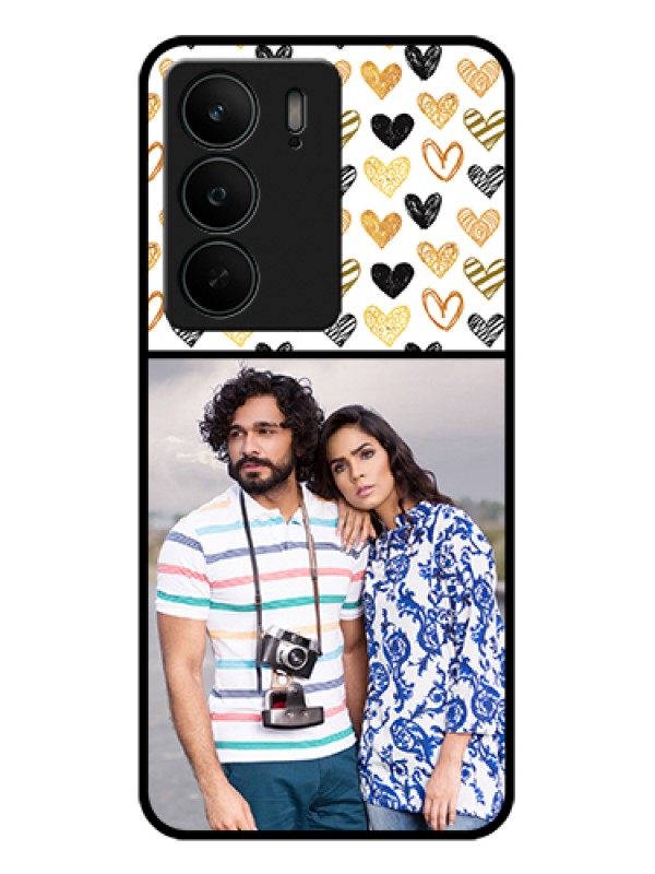 Custom Realme C75 5G Custom Glass Phone Case - Love Symbol Design