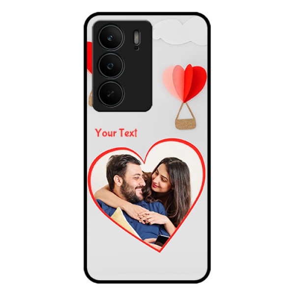 Realme C75 5G Custom Glass Phone Case - Parachute Love Design