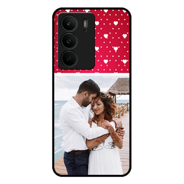 Realme C75 5G Custom Glass Phone Case - Hearts Mobile Case Design Realme C75 5G Custom Glass Phone Case - Hearts Mobile Case Design