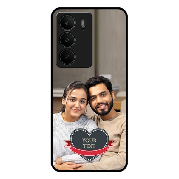 Realme C75 5G Custom Glass Phone Case - Just Married Couple Design Realme C75 5G Custom Glass Phone Case - Just Married Couple Design