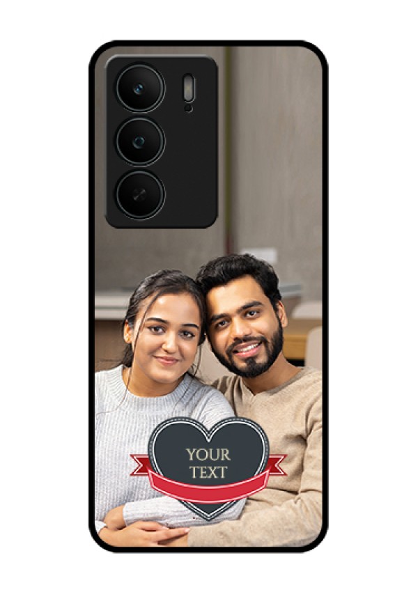 Realme C75 5G Custom Glass Phone Case - Just Married Couple Design